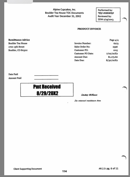 a sample from the sales journal and evaluate the results. 4, 5,
