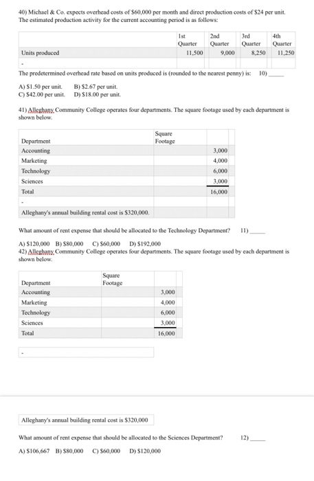 2) A) It is focused primarily on the future B) It is