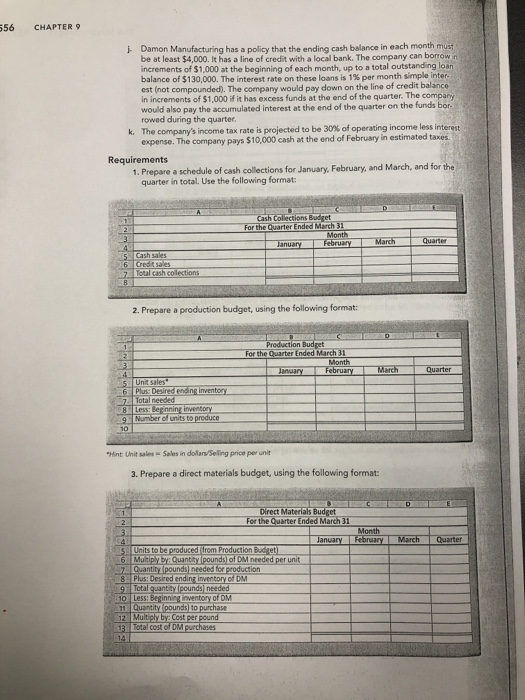 in December were $71.000. Selling price per unit is projected to remain
