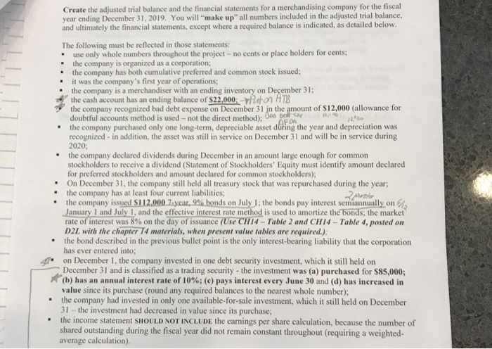 expense and preimum on on bonds payable Part A: Narrative (5 points)