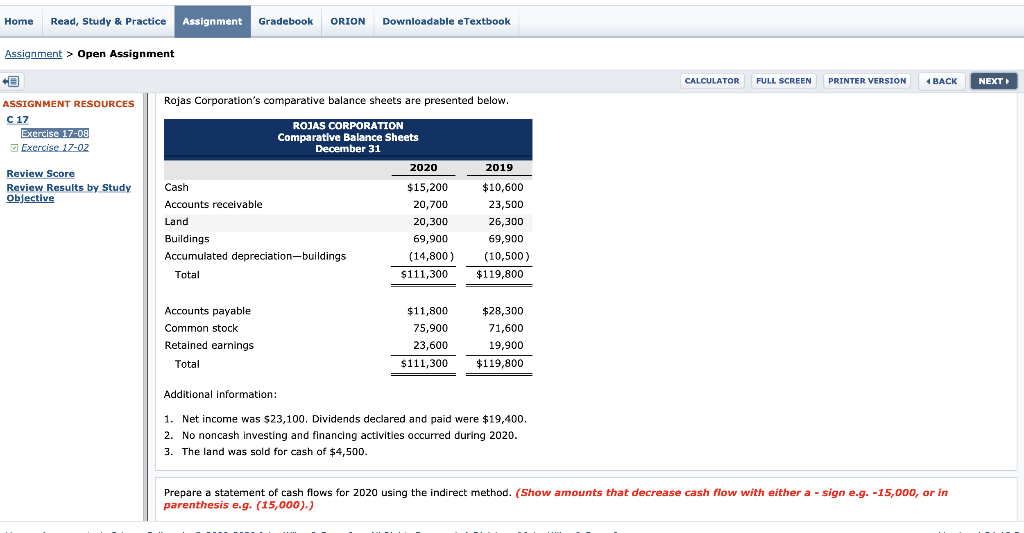  Home Read, Study & Practice Assignment Gradebook ORION Downloadable e Textbook