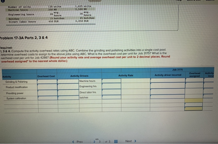 below.) Craft Pro Machining produces machine tools for the construction industry. The