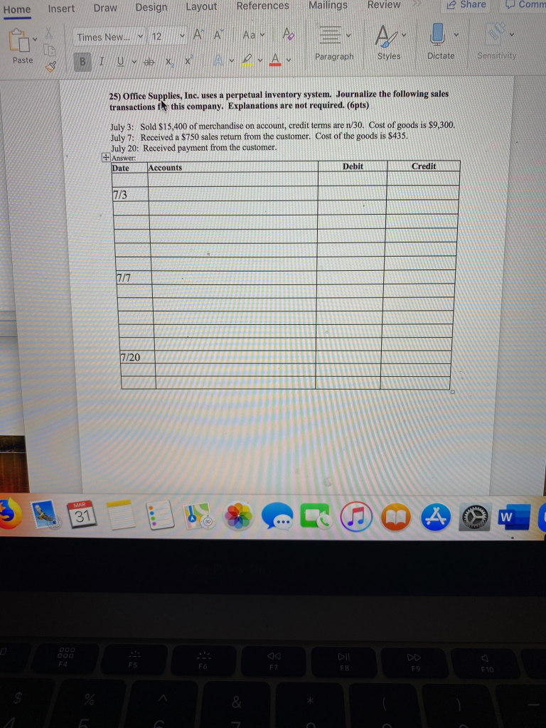  Home Insert Draw Design Layout References Mailings Review Share Comm Times