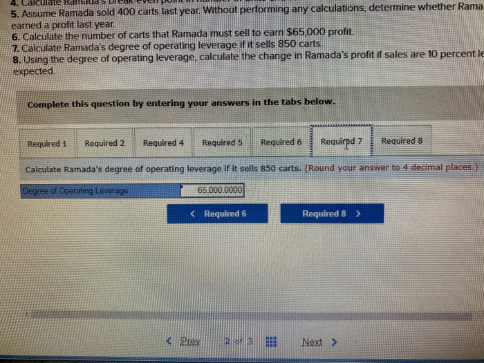 sold Total costs Variable costs Fixed costs per yean Total costs Cost