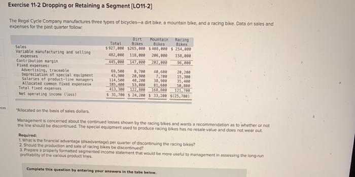  part 1 part 2 part 3 Exercise 11-2 Dropping or Retaining