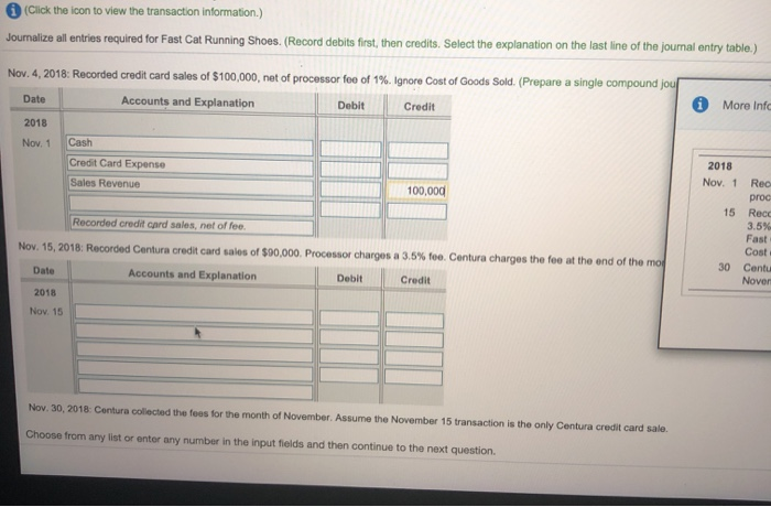  (Click the icon to view the transaction information.) Journalize all entries
