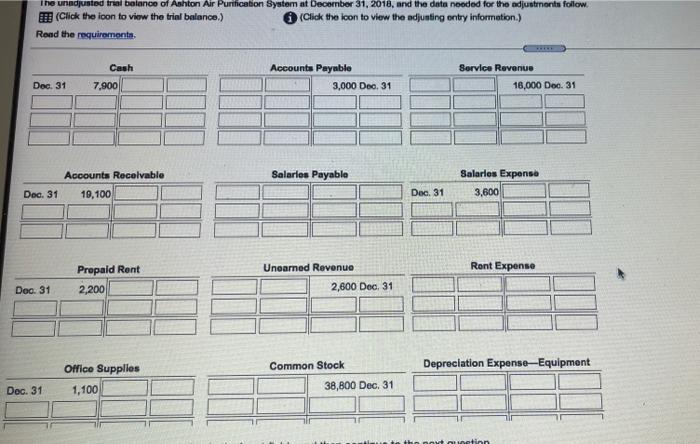 used 460 office wp. Accounts and Explanation Debelt Credit Dec. 1 Choose