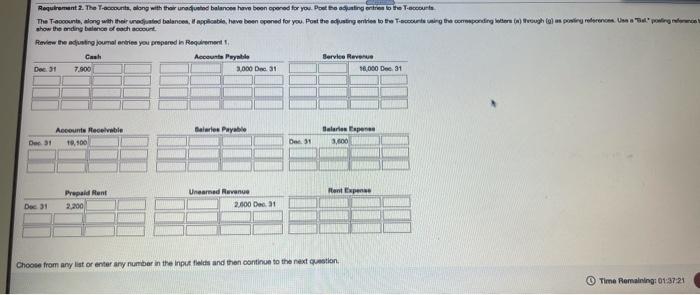 and Explanation (c) Dec. 31 Dobit Credit d. Depreciation for the equipment