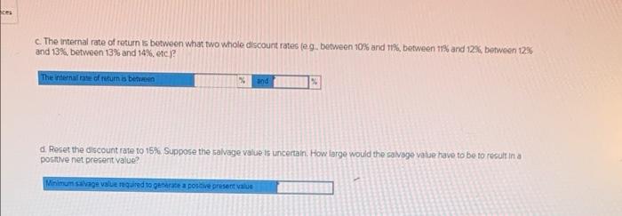 of 2) (Algo) 2. The company is considering a project involving the