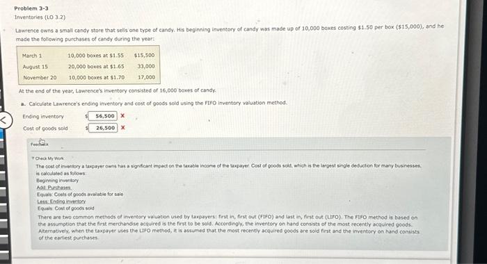  Problem 3-1(Algorithmic) Schedule C (LO 3.1,3.3,3.5,3.7) Scott Butterfield is self-employed as