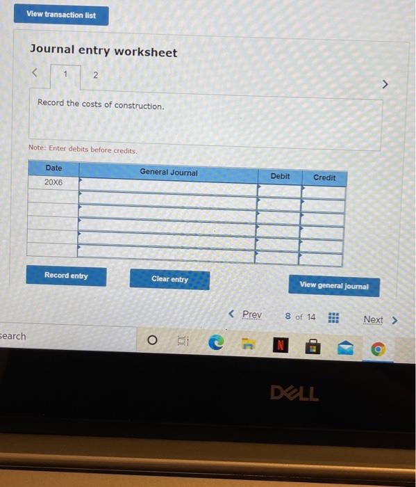 line with estimated costs for 20x5 and 20x6. In 20X7, actual costs