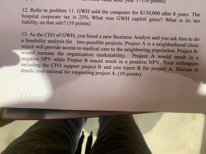  J uul Lylu J. (10 PUHD) 12. Refer to problem 11.