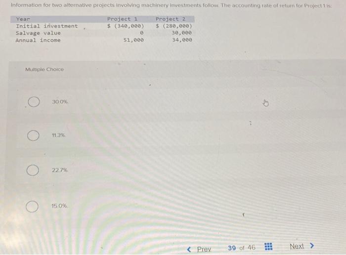 Intormation fortwo altenat've po'ects o' CD Sal vase Annual Choice o S