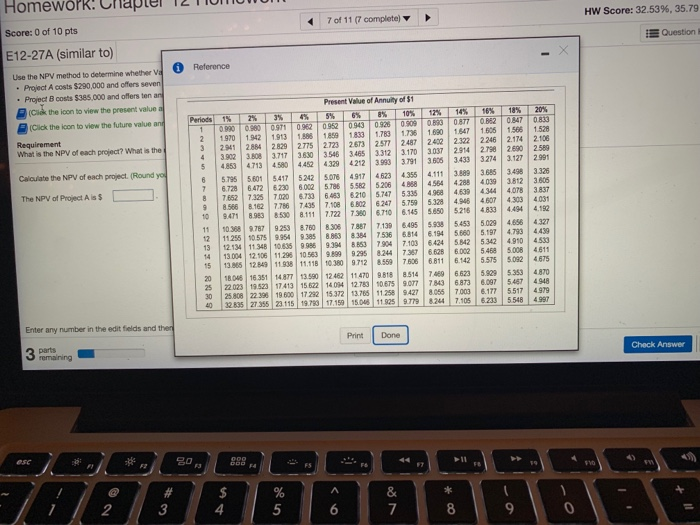 Vargas Products should invest in the following projects . Project e costs
