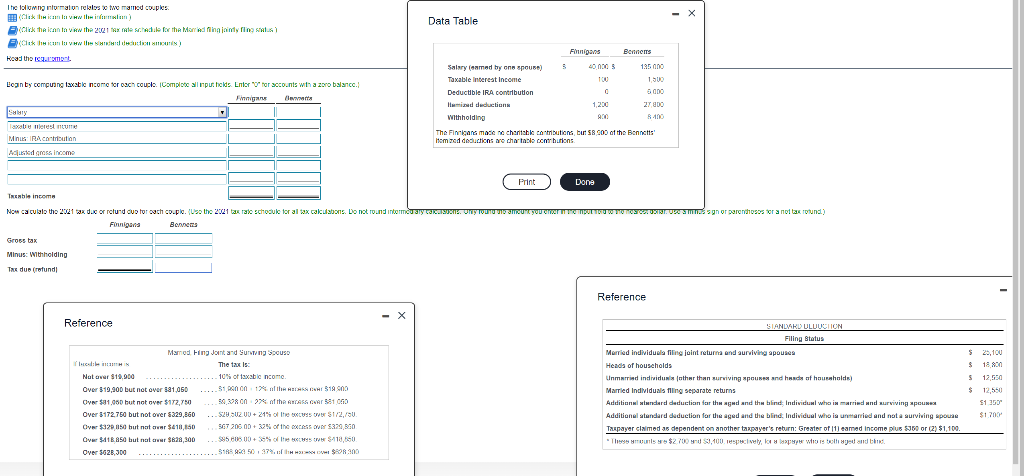 icon to view the information.) (Click the icon to view the 2021