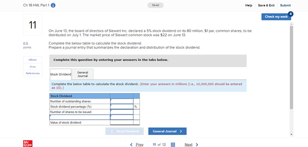 Ch 18 HW, Part 1 Saved Help Save & Suomi Check