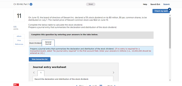 my work 11 On June 13, the board of directors of Siewert