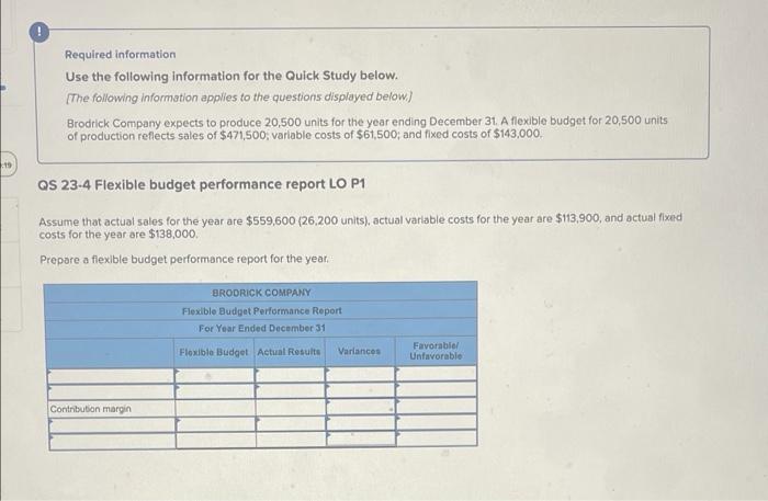 below. The following information applies to the questions displayed below.) Brodrick Company