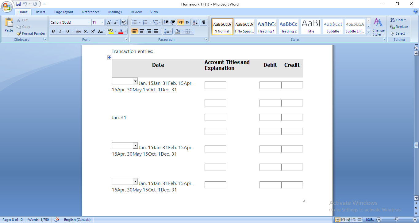 Format Painter Clipboard Calibri (Body) BI U - abe x 11 -