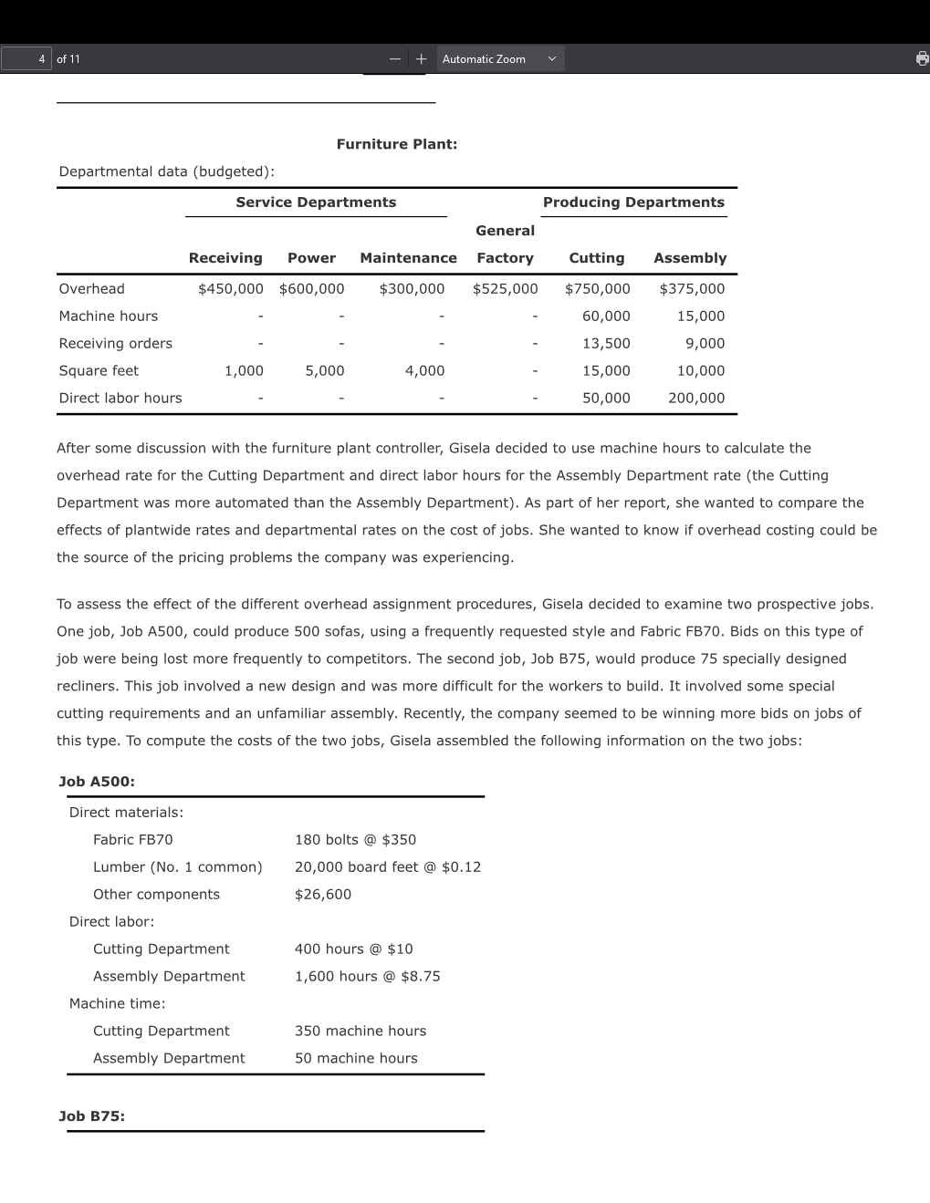 a. Using the weighted average method, complete the following information regarding