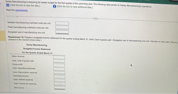 data.) (i) (Click the icon to view additional data.) Read the requirements.