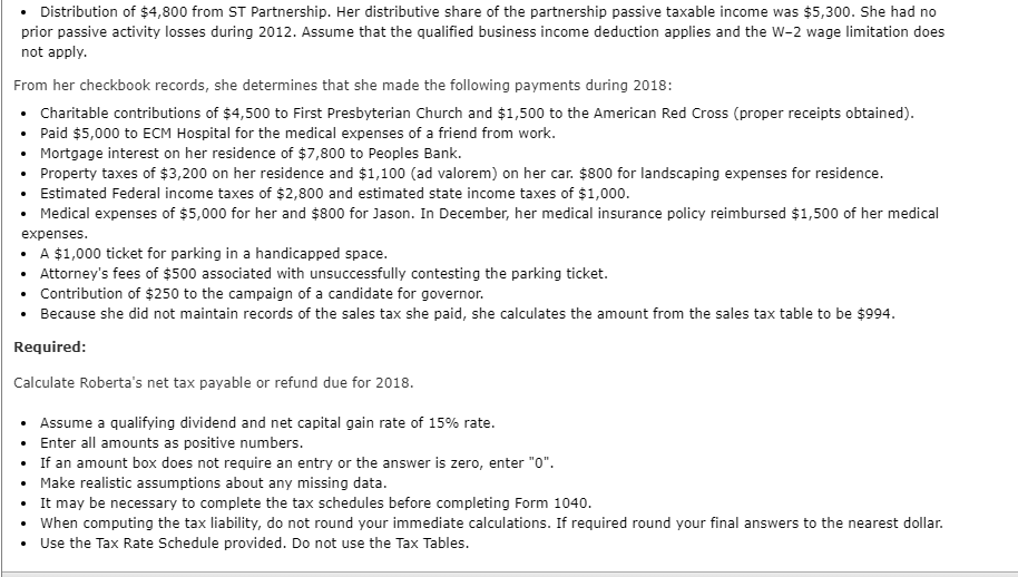 Avenue, Springfield, IL 60781. Her Social Security number is 123-45-6789. Roberta has