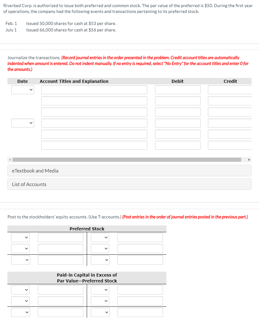  Riverbed Corp. is authorized to issue both preferred and common stock.