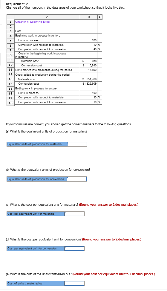 all cells that contain question marks. For example, in cell B34 enter