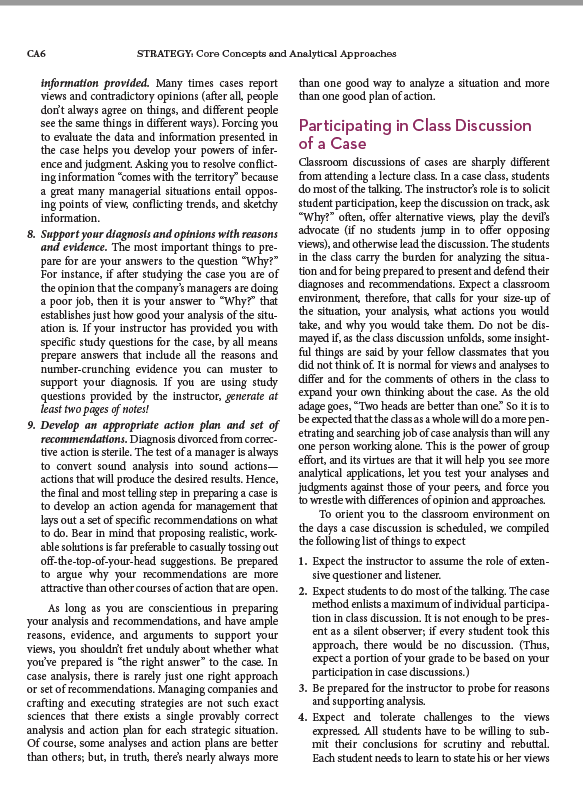 financial position? Based on your analysis, what financial performance can reasonably be