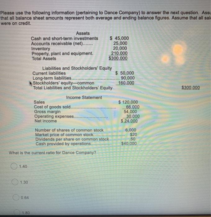 need help on both please Please use the following information (pertaining to