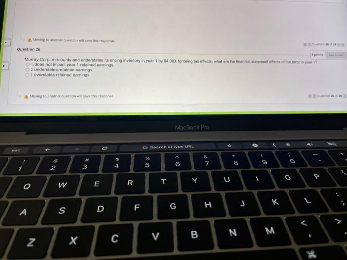  Moving to another son will see this response Question 26 Murray