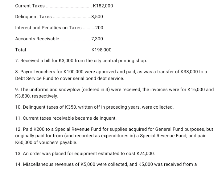 trial balance in requirement 1 to prepare all necessary financial statements. Q1)