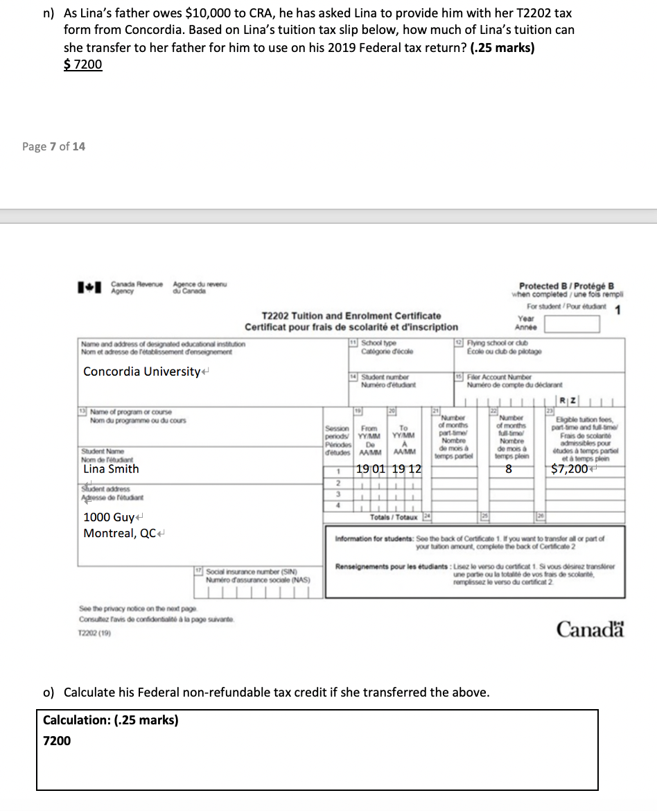 in the template or space provided (or highlight AND underline, where required)