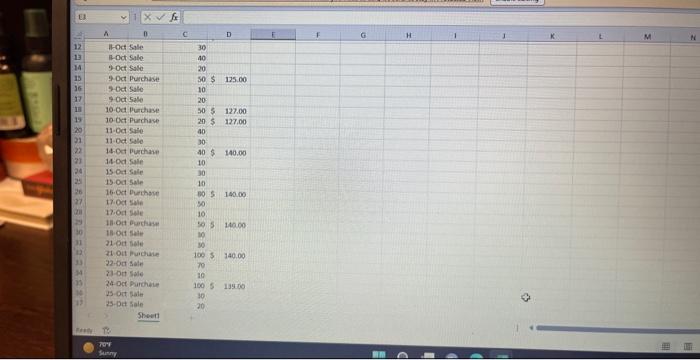 based on the weighted-average method. 2. create a re-usable spreadsheet by using