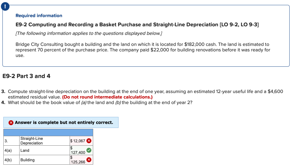 What am I doing Wrong? Required information E9-2 Computing and Recording a
