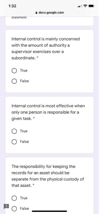 in transit are deducted from the book balance. True False A check