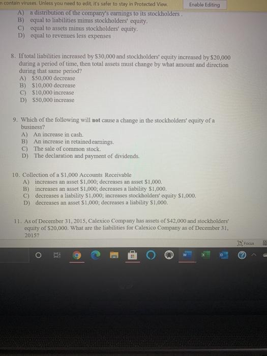  Enable Editing en contain viruses. Unless you need to edit, it's