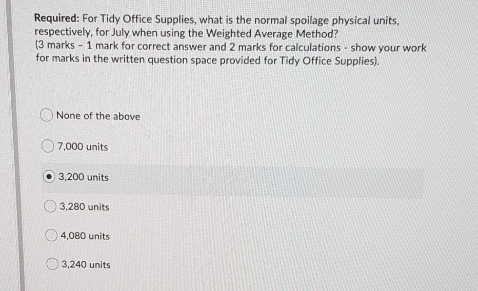 organizers in its Processing Department. Direct materials are added at the beginning