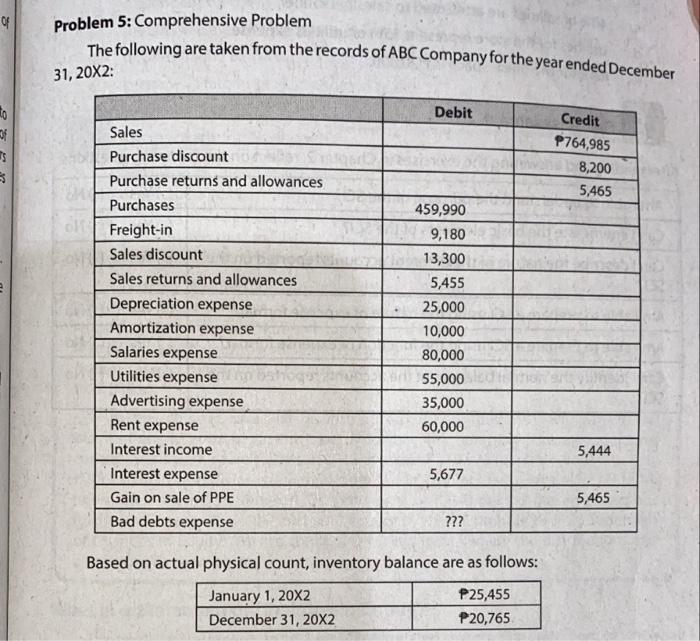  Answer number 2 only please. Thank you The bad debt expense