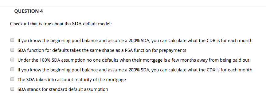 WAC=5% with par value of $5,000,000. There is a servicing fee of