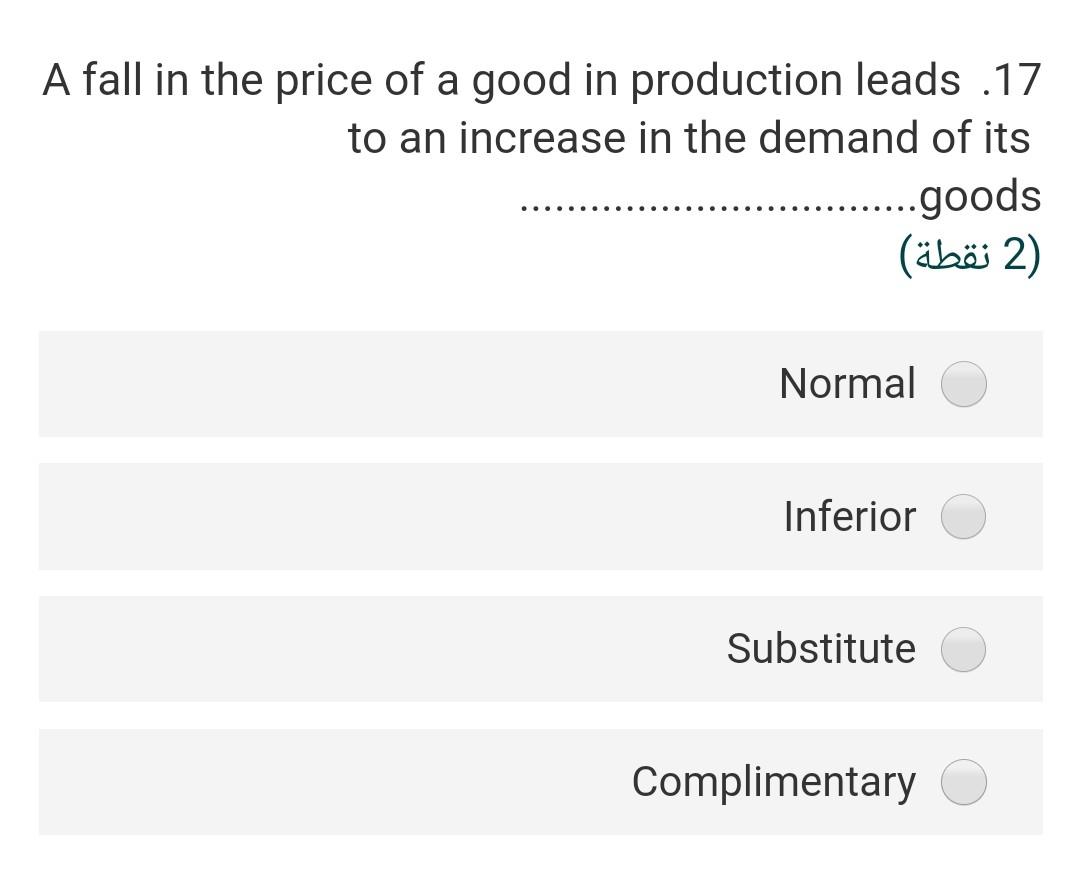 are wrong If the price of a good is expected to rise