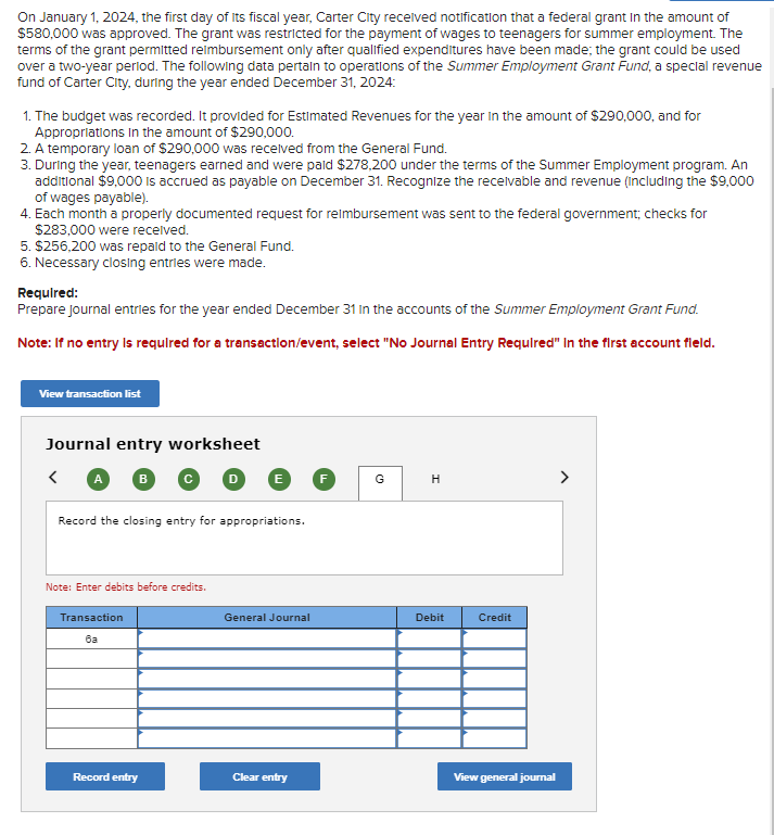  On January 1,2024, the first day of its fiscal year, Carter