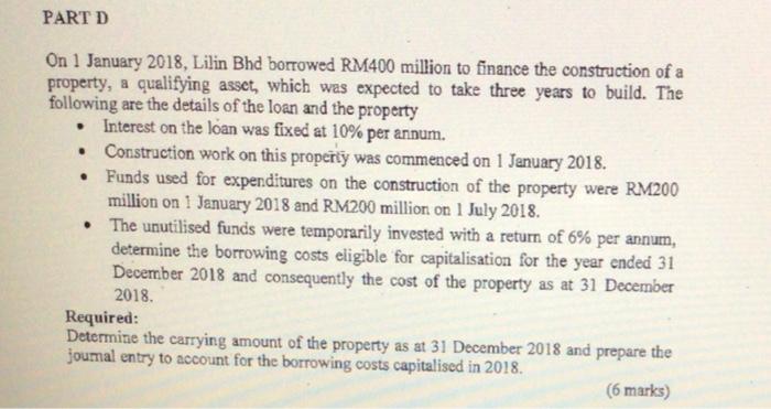 Malaysia to you so that you can advise them whether the properties