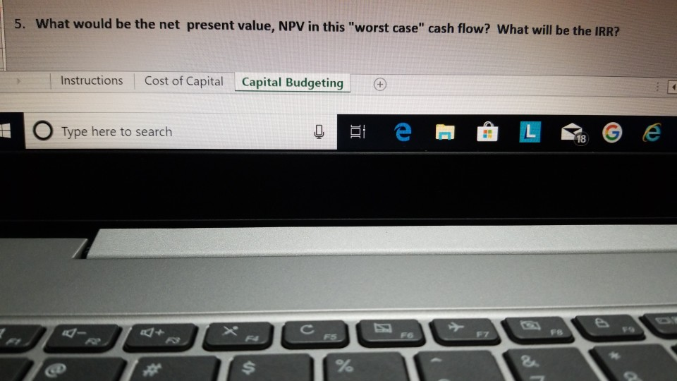 Please help with question 5. I attached the tables as well.
