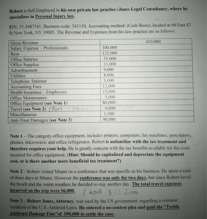 Tax Return Information Family members and Dependents: The following is a list