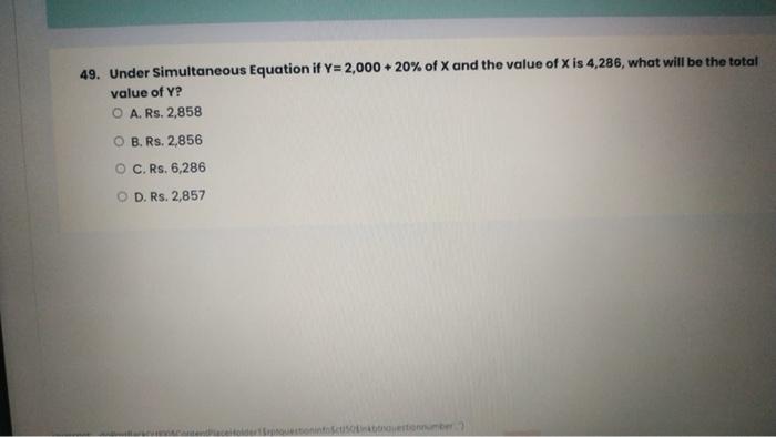 If the current balance is : 2,000 units at Rs.leach 3,000 units