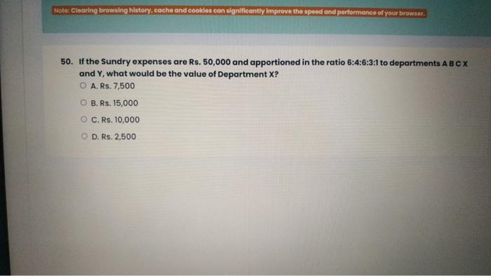 at Rs.2 each 1,000 units at Rs.3 each Choose the correct stock