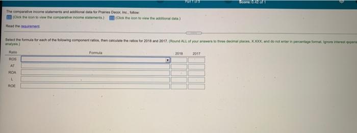 Gross profit Selling and general expenses Income from operations Interest expense Income
