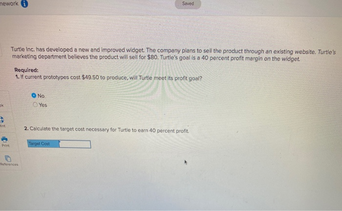  mework i Saved Turtle Inc. has developed a new and improved