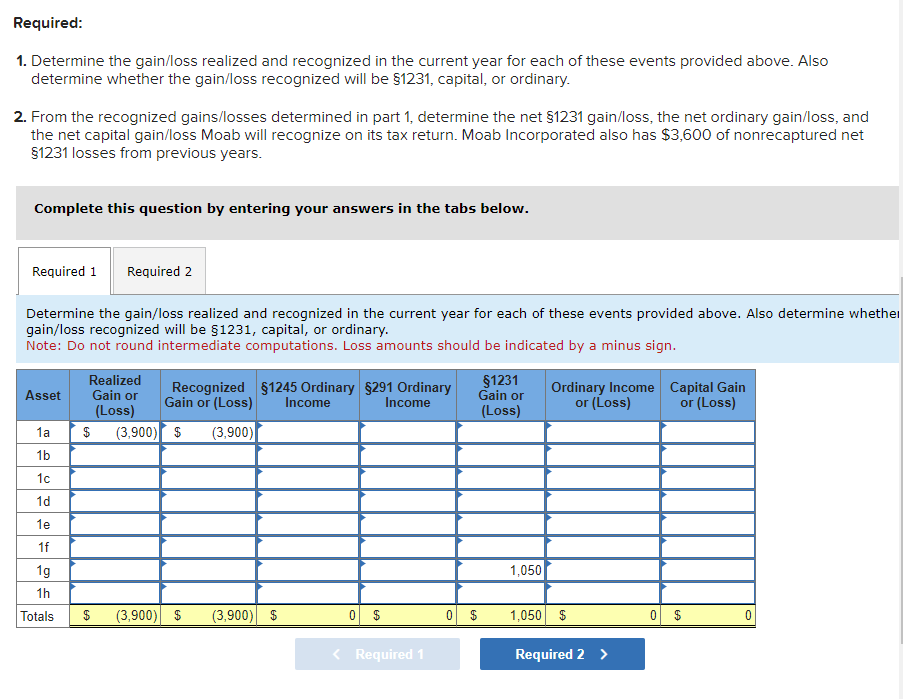 Required information Comprehensive Problem 11-71 (LO 11-1, LO 11-2, LO 11-3, LO